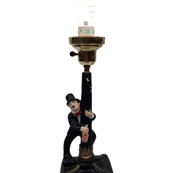 Vintage‎ Charlie Chaplin Bar Lamp Light - Picture 11 of 15